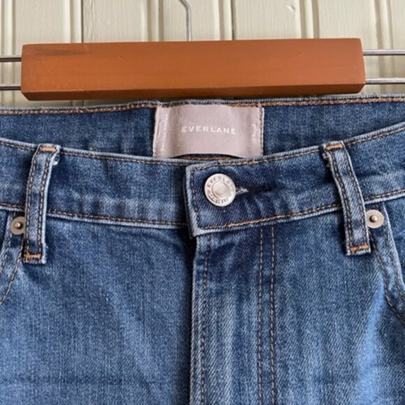 Everlane medium wash high waisted skinny jeans - Picture 3 of 5